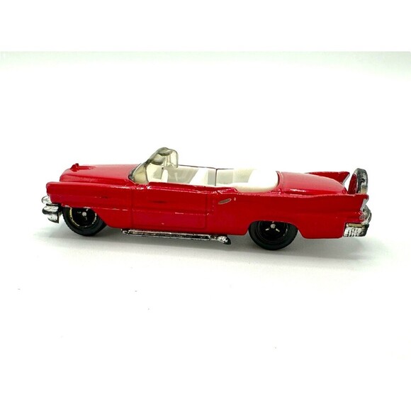 2000 Matchbox 1956 Cadillac Eldorado Red Convertible - Picture 3 of 6